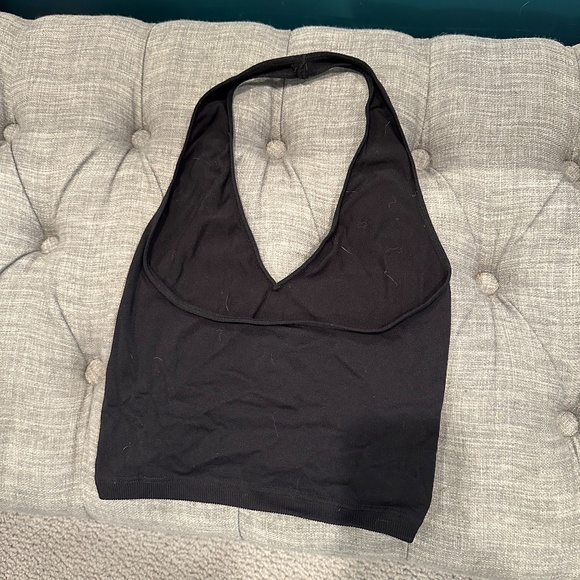 Free People halter crop in black - Picture 4 of 7